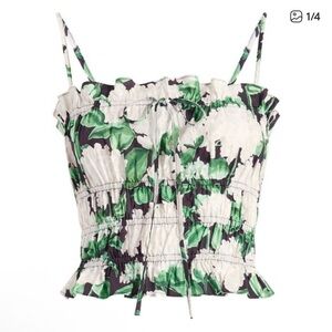 Hill House Scarlett Top Night Bloom